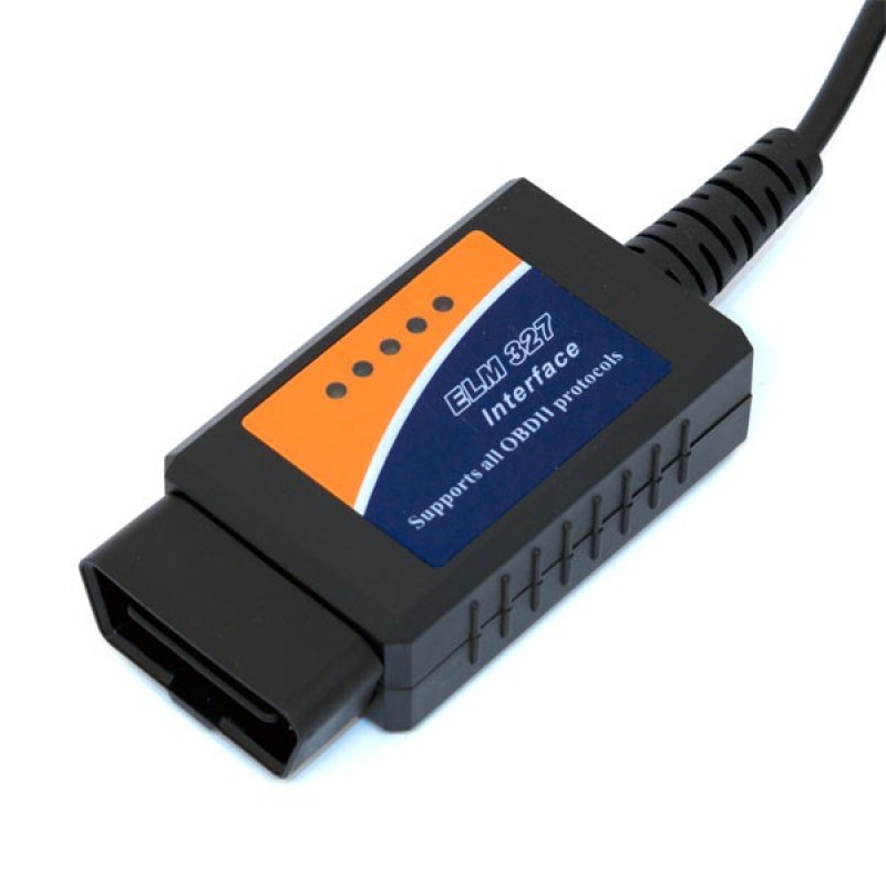 OBD2 ELM327 USB c проводом